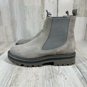 Dolce Vita Gray Ankle Boots